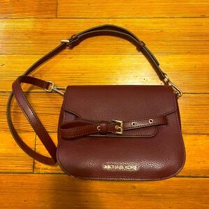 Michael Kors - Emilia Small Leather Crossbody Bag